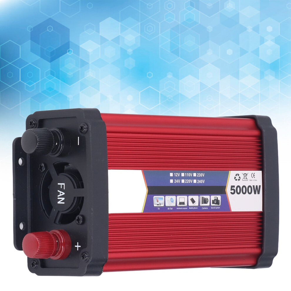 2000W Car Inverter 24V To 110V Modified Sine Wave With Usb Charger 7611376295667