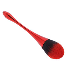 Weiche Haar Loose Powder Blush Make-up Bürste, Rot, Ergonomisch & Tragbar