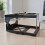 Under Desk Shelf Concealed Docking Station Rack  Compact Adjustable PC Mount for Bedroom, Dorm, Home Office, Study Room 2