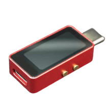 Misuratore di Potenza USB Type-C PD3.1 28V Tester di Tensione e Corrente Digitale Multimetro con Schermo A Colori CC Rilevatore di Carica Rapida USB-C