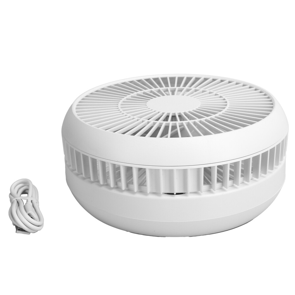 Portable Foldable Fan Quiet Operation Mute Technology Super Quiet Adjustable Height Wind Levels Rechargeable Battery Signal Conversion For Travel And 9773935212930
