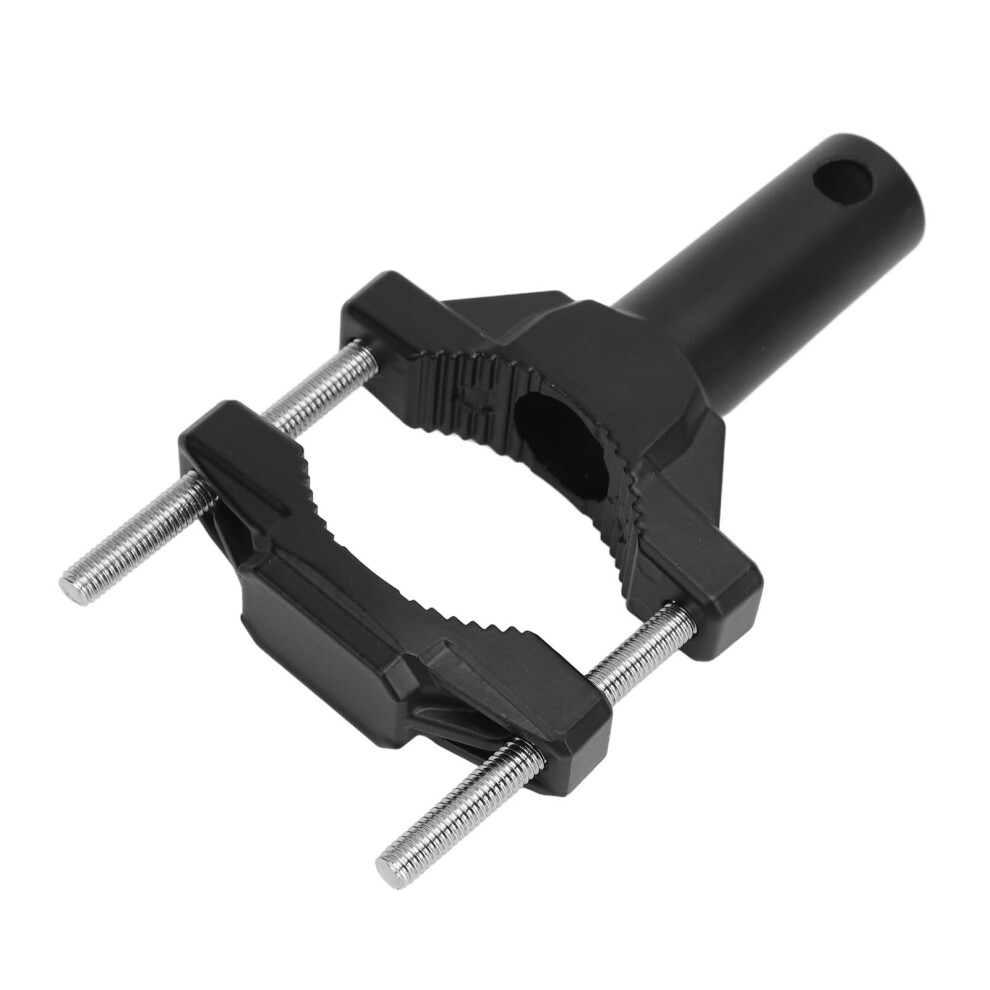 Motorcycle Head Mount Aluminum Alloy Fork Bracket With Adjustable Tube Clamp And Antislip Grip Light 9113335448148