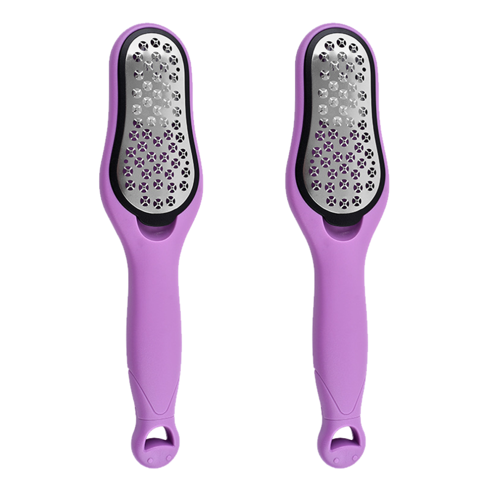 Professional Foot Care, Stainless Steel Exfoliator for Feet - Dead Skin Remover with Safe Cutters, Foot Care Tool for Smooth Feet For Nightclubs