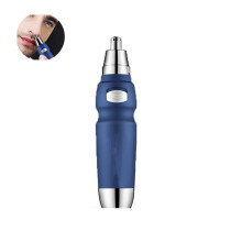 Tagliapeli per naso e orecchie in acciaio inossidabile con design resistente all'acqua, strumento portatile per la cura della persona per uomini e