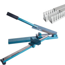 PVC Trunking Cutter 45Degree 90Degree Adjustable Wire Slot Cutting Machine For Plastic Pipe And Hose With Ruler
