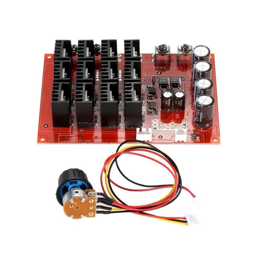 Pwm Motor Speed Controller 10-50V 60A High Power Hho Rc Driver Motor Controller Extension Cord With 6034057274965