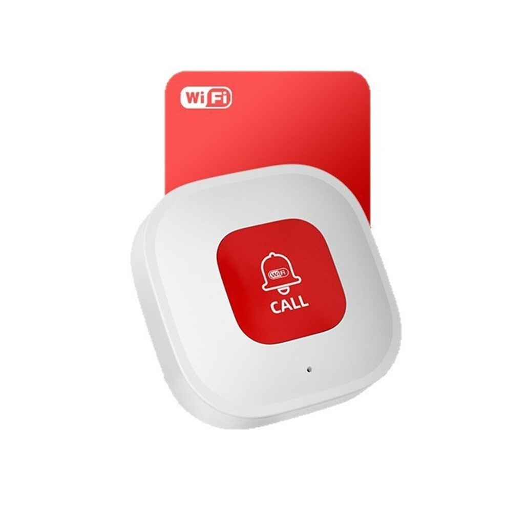 Tuya WiFi Caregiver Call Button for Elderly W App Notification,Life Alert System,Elderly Monitoring,Caregiver Pager