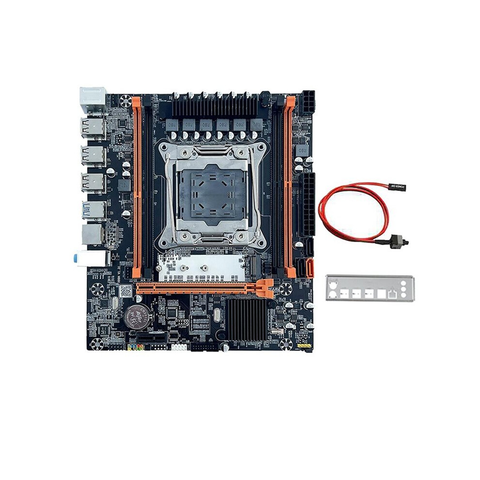 X99h Desktop Motherboard+ Cable B85 Lga2011-3 4X Ddr4 Reg Ecc Ram Slots M.2 Pcie Sata3.0 X99 Gaming Motherboard 6034197788391