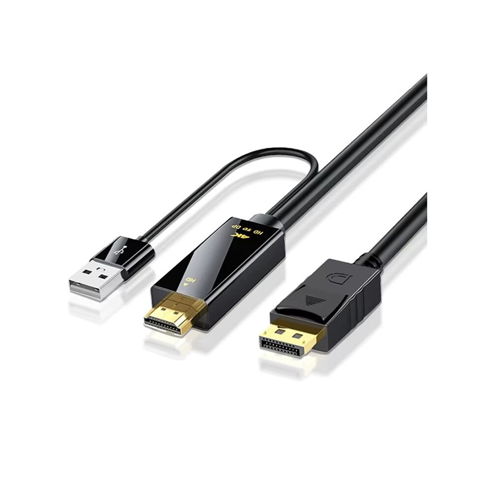 4K -Compatible To Dp Converter Cable Hdtv Male To Dp Female Adapter Conversion For Laptop Monitor Male 6031843099122