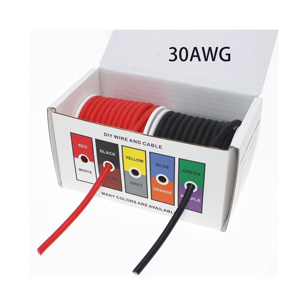 Heat-Resistant Cable Wire Soft Silicone Wire 28Awg 30Awg Heat-Resistant Silicone 30Awg 6031445548967