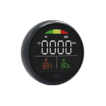 Portable Carbon Monoxide Detector Air Quality Analyzer CO Monitor Audible Visual Alarms for Hotel Camping Car RV Home A