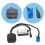 Automobile Dashboard Test Platform Cable for  W205 W213 W253 W164 Full LCD Instrument Panel Simulation Start Test 2