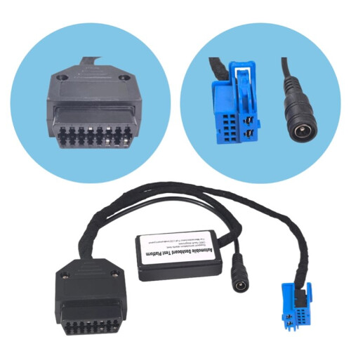 Automobile Dashboard Test Platform Cable for  W205 W213 W253 W164 Full LCD Instrument Panel Simulation Start Test 1