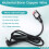For  IC-705 Portable Short Wave Radio Power    Conversion Plug  Power Cable 5