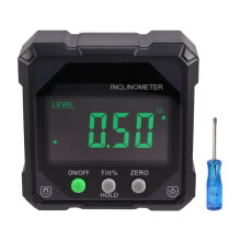 Magnetic Digital Angle Finder with Electronic Laser Gauge Ruler 360 LCD Electronic Protractor