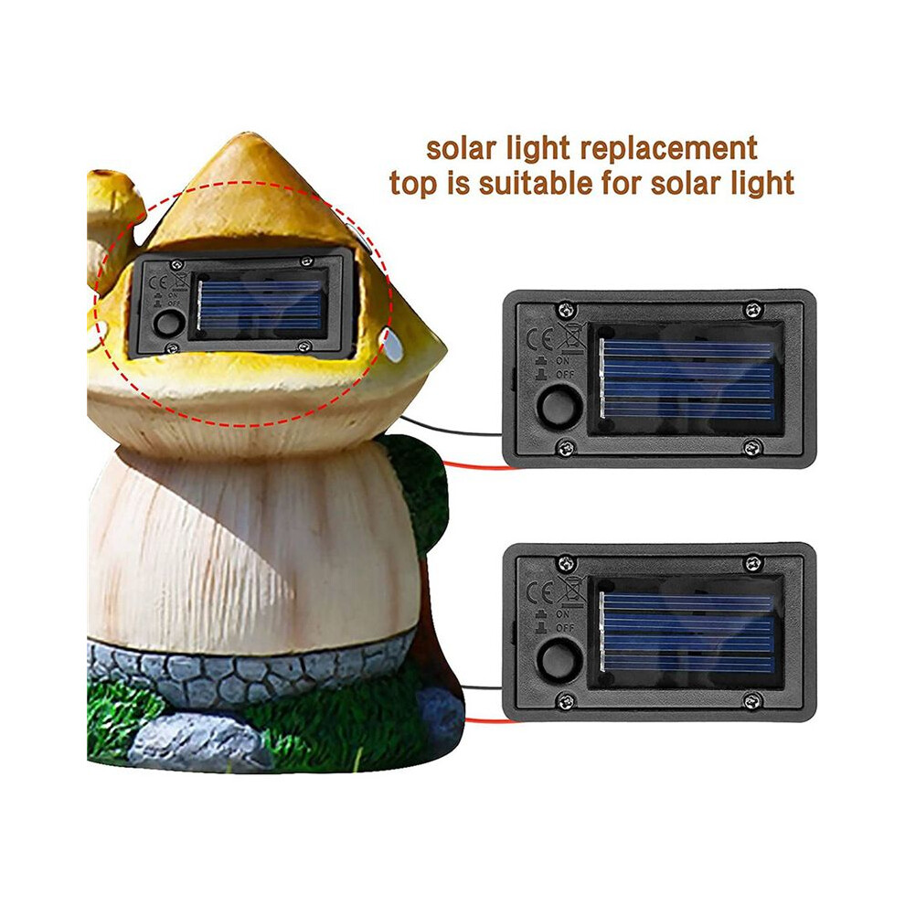4Pcs Battery Box, Solar Lantern Replacement Parts Top For Outdoor Hanging Lanterns Container Home Solar Lamp Light 6031650200667