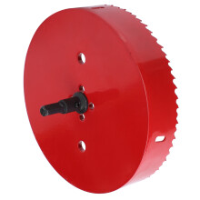 High Speed Steel BiMetal Hole Saw Kit 120-165mm for Wood & Metal