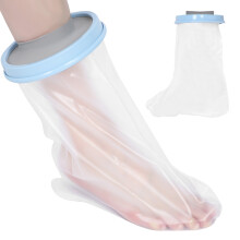 Child Foot and Leg Water Resistant Cover with Ring Shower Sleeve