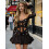 (L, Coffee) Robe mini à et clubs. 5
