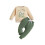 (6-12 Months, Khaki) Ensemble automnal 2 avec poches 10