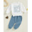 (3-6 Months, White) Chlapecké kalhoty a pro kojence 4