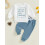 (3-6 Months, White) Chlapecké kalhoty a pro kojence 3