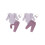 (6-9 Months, Purple) Completo autunnale per 3 pezzi. 2