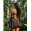 (L, Coffee) Robe mini à et clubs. 8
