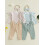 (0-3M, Khaki) Completo autunnale per 3 pezzi. 6