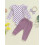 (6-9 Months, Purple) Completo autunnale per 3 pezzi. 6