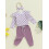 (9-12 Months, Purple) Completo autunnale per 3 pezzi. 5