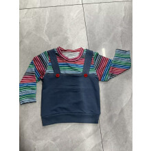 (5-6Y, Blue) Langarm Sweatshirts für für Kleinkinder.