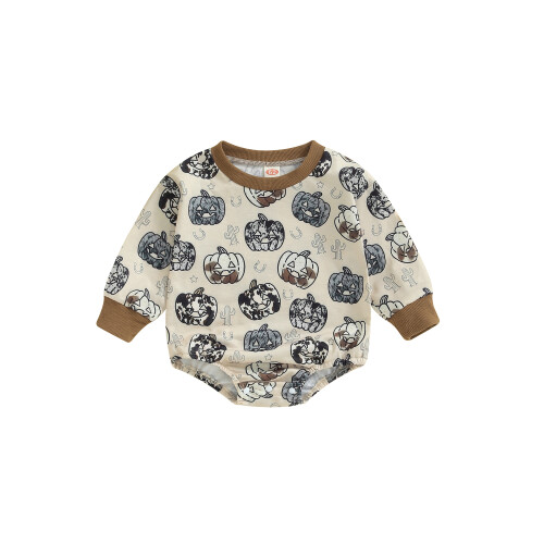 (3-6 Months, Brown) Pelele para bebé de Halloween