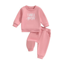 (3-4 Years, Pink) Jesienny strój dla 2-częściowy komplet