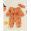 (3-6 Months, Orange) Conjunto de 2 recién nacida. 7