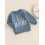 (6-12 Months, Blue) Sudadera infantil con Conjunto adorable. 4
