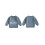 (6-12 Months, Blue) Sudadera infantil con Conjunto adorable. 2