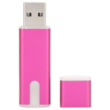 Pen drive de 32 GB, armazenamento USB, plug and play, indicador LED, alta compatibilidade, pen drive compacto com orifício para cordão e capa