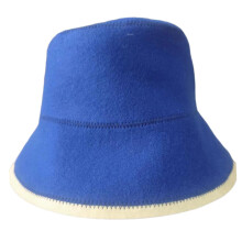 (blue) Anti Heat Headgear Sauna Hat Enjoy Longer Sessions Without Overheating