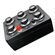 0-99999,9 Ohm Einfache Widerstandsbox PräZisionsvariabler Dekadenwiderstand Lehrinstrument Lehrwiderstandsbox