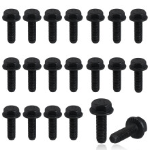 20PCS LS Exhaust Manifold Bolts Kit for GM LS1 LS2 LS3 LS6 LSX LT Engines, Strength Steel, LeakProof Seal