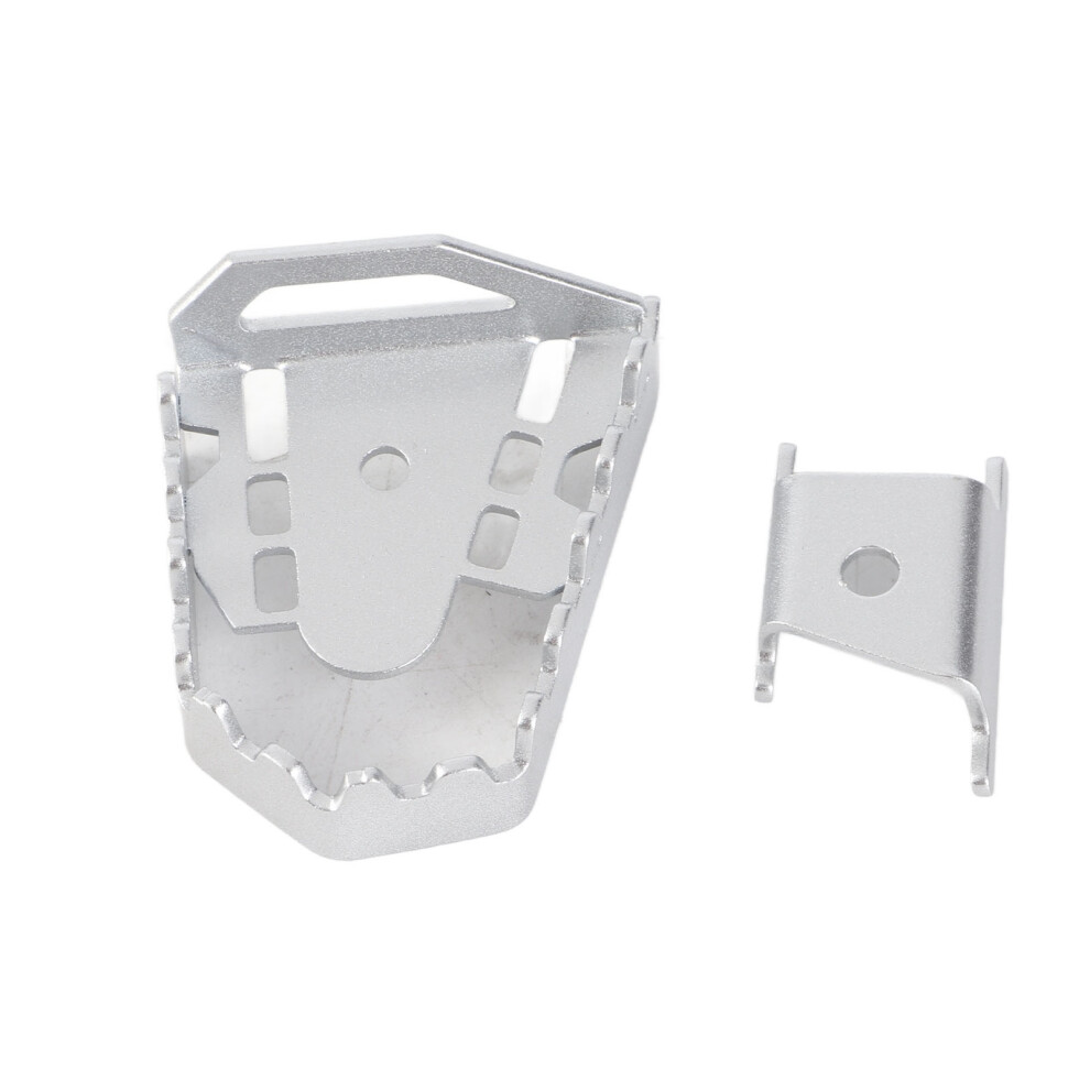 Aluminium Rear Brake Pedal Extender For F750gs/F850gs/F900xr/F900r 2019-2021 Silver 8401376328446