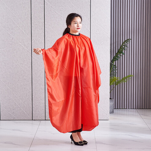 Capa de corte de cabelo reutilizável, fácil de limpar, tamanho universal, com proteção antiestática e resistente a manchas. Capa multifuncional 2