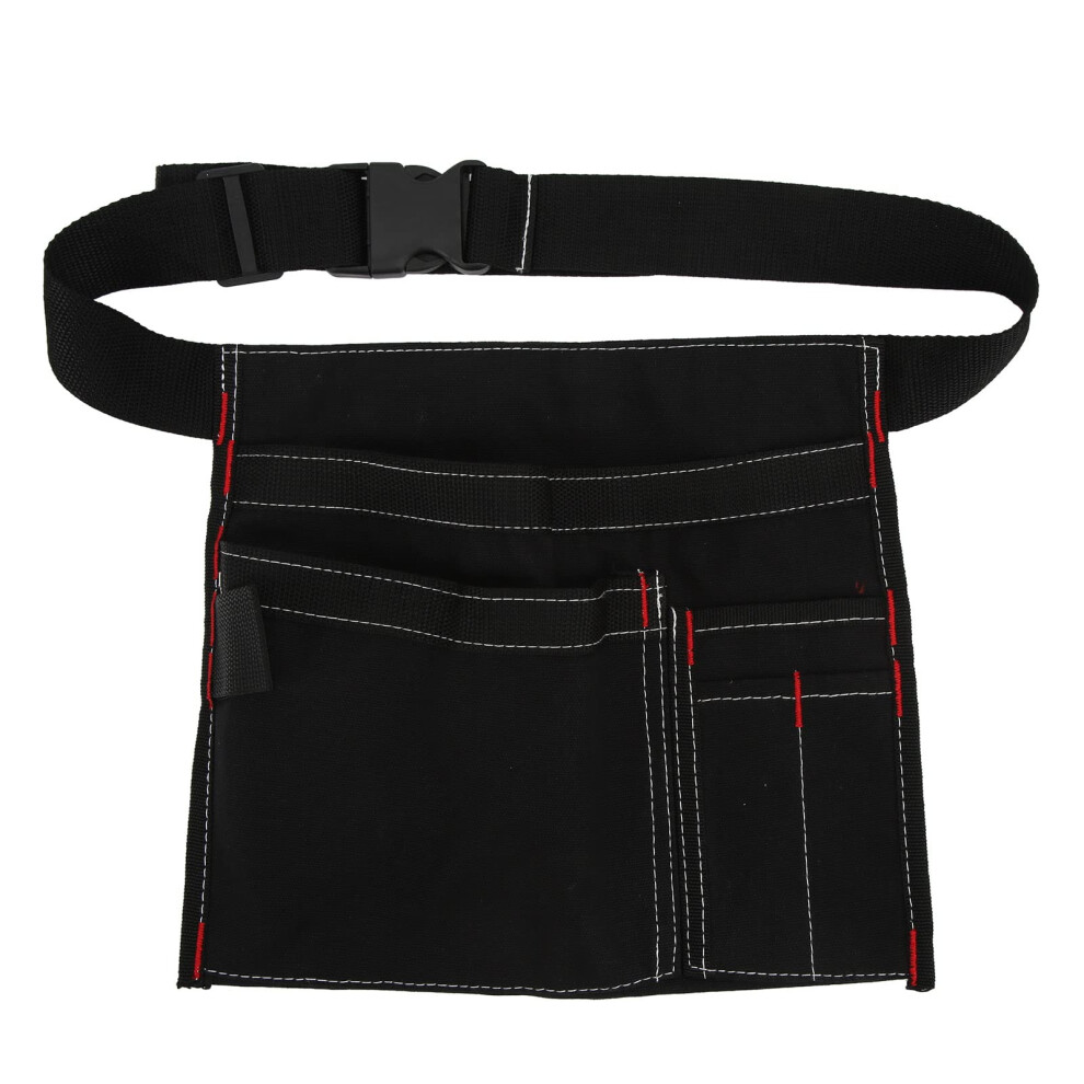 Heavy Duty Canvas Tool Belt With Multipocket Organization Adjustable Waist Bag For Electrician Carpenter 9187378911181