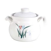 Glass Cooking Pot Large Capacity Casserole for Open Fire Stew Soup Porridge Ceramic Household Use