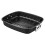 17Inch Turkey Roasting Pan Includes V-Shape Grill Rack Carbon 1
