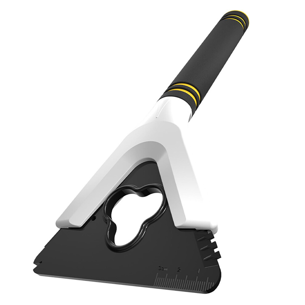 Car Ice Scraper With Ergonomic Handle And Antislip Grip For Suv Snow Shovel White 9382693373090
