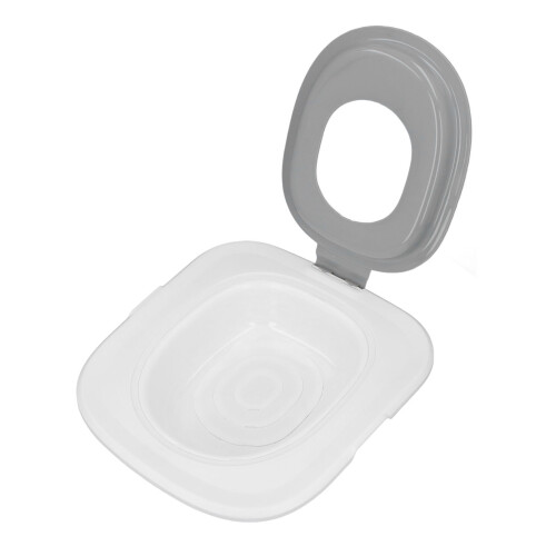 Katzentoiletten-Trainingsset, grau, ABS, 2