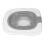 Katzentoiletten-Trainingsset, grau, ABS, 4