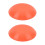 2 Stück Golf Force Pads, orangefarbenes Gummi, 7
